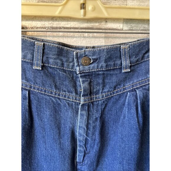 Vintage Levis Tapered Jeans Women’s Size 14 High Rise Pleated Front Made in USA - Picture 6 of 16